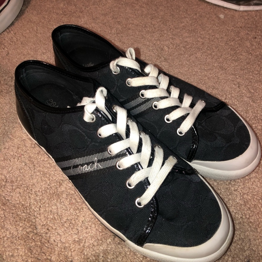 Black Coach Sneakers